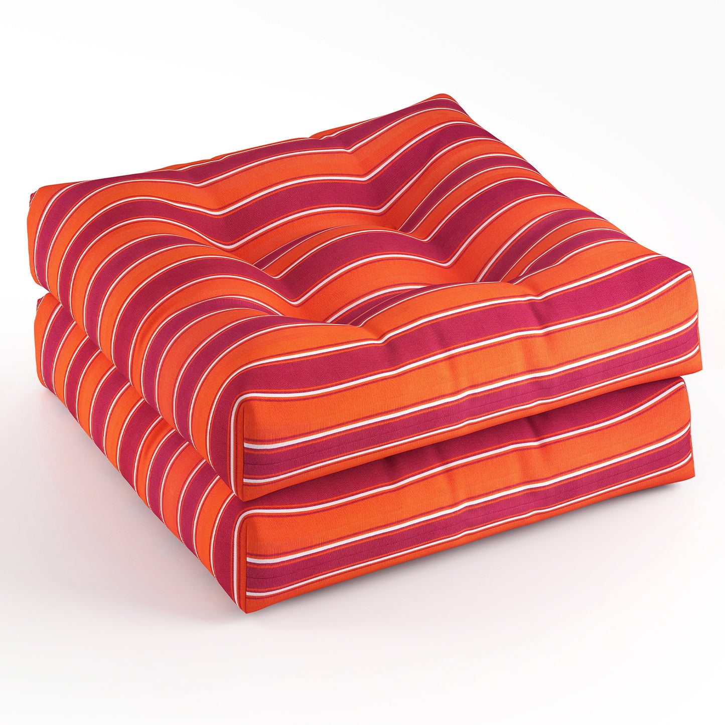 21x21 Inch Patio Chair Seat Cushion Pads - Indoor & Outdoor