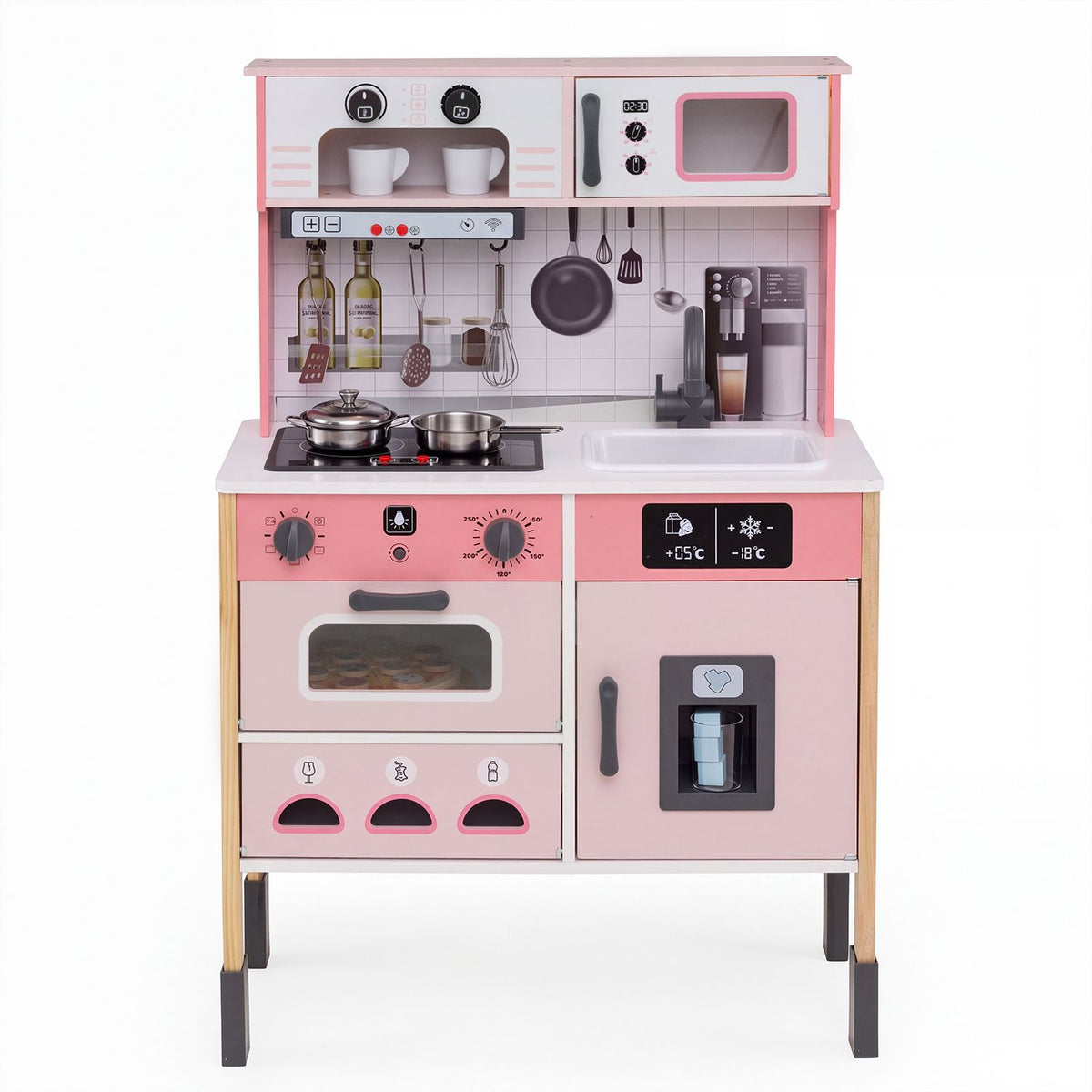 Play Kitchen for Kids with Lights and Sounds