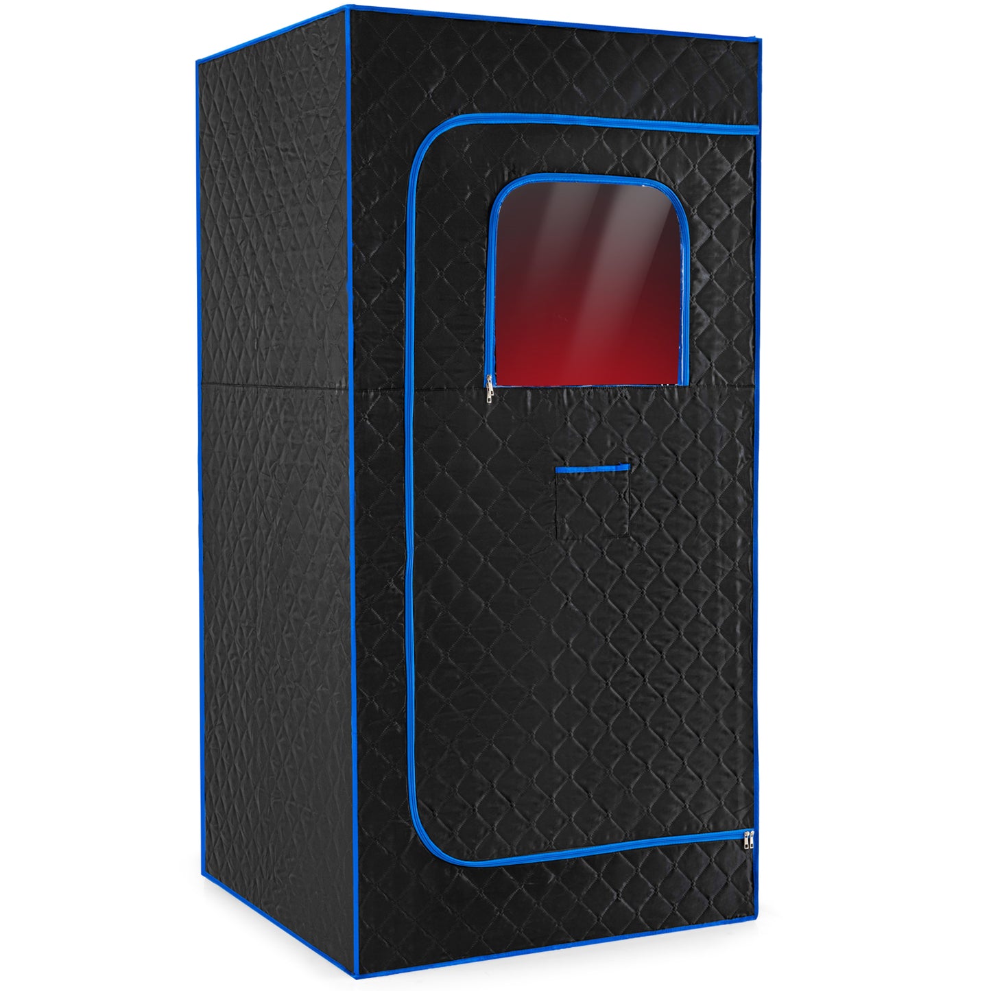 Portable Steam Sauna Box with 1200W Steamer & Chair