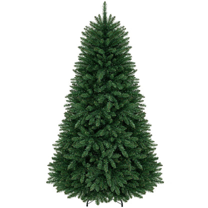 Premium Hinged Artificial Fir Christmas Tree with LED Lights