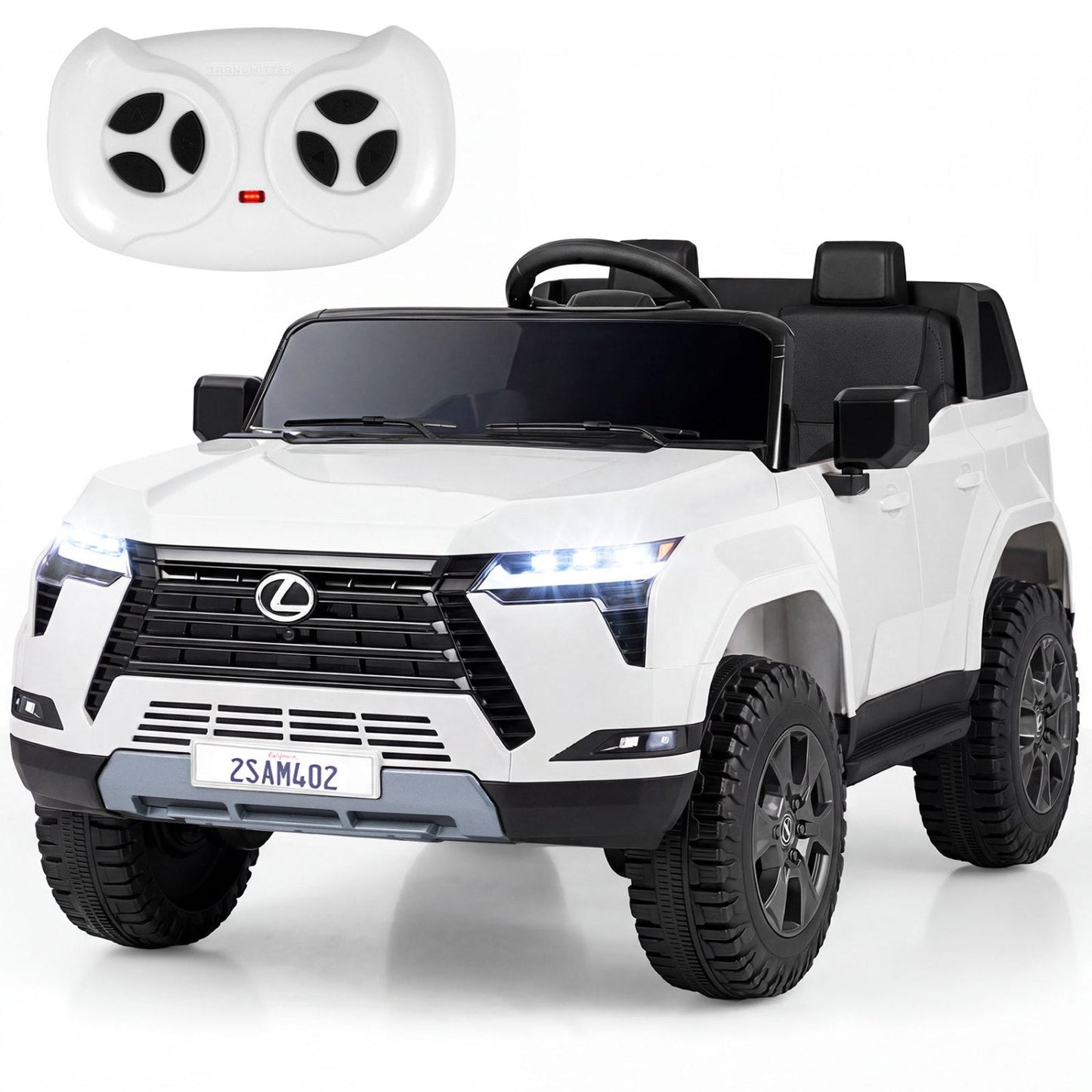 Ride on Car 24V 4WD Licensed LEXUS GX550 Electric Vehicle with Remote for Boys Girls Aged 3+