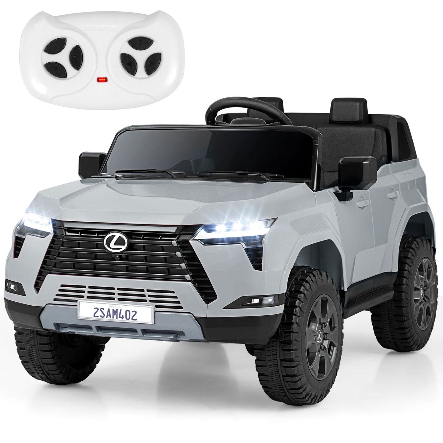 Ride on Car 24V 4WD Licensed LEXUS GX550 Electric Vehicle with Remote for Boys Girls Aged 3+