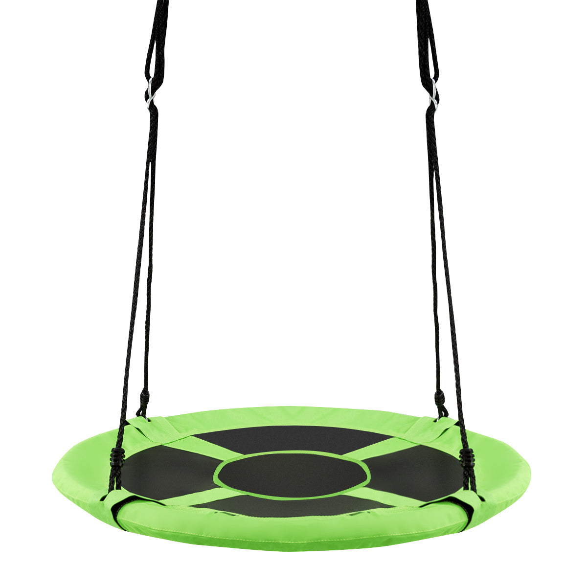 40 Inch Saucer Swing with Detachable Play Tent for Kids
