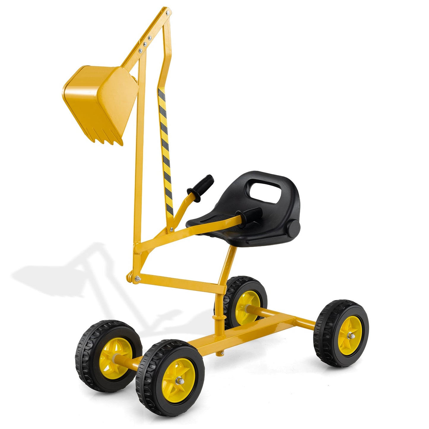 Sand Digger for Kids with 2-Handed Controls and Flexible Shovel