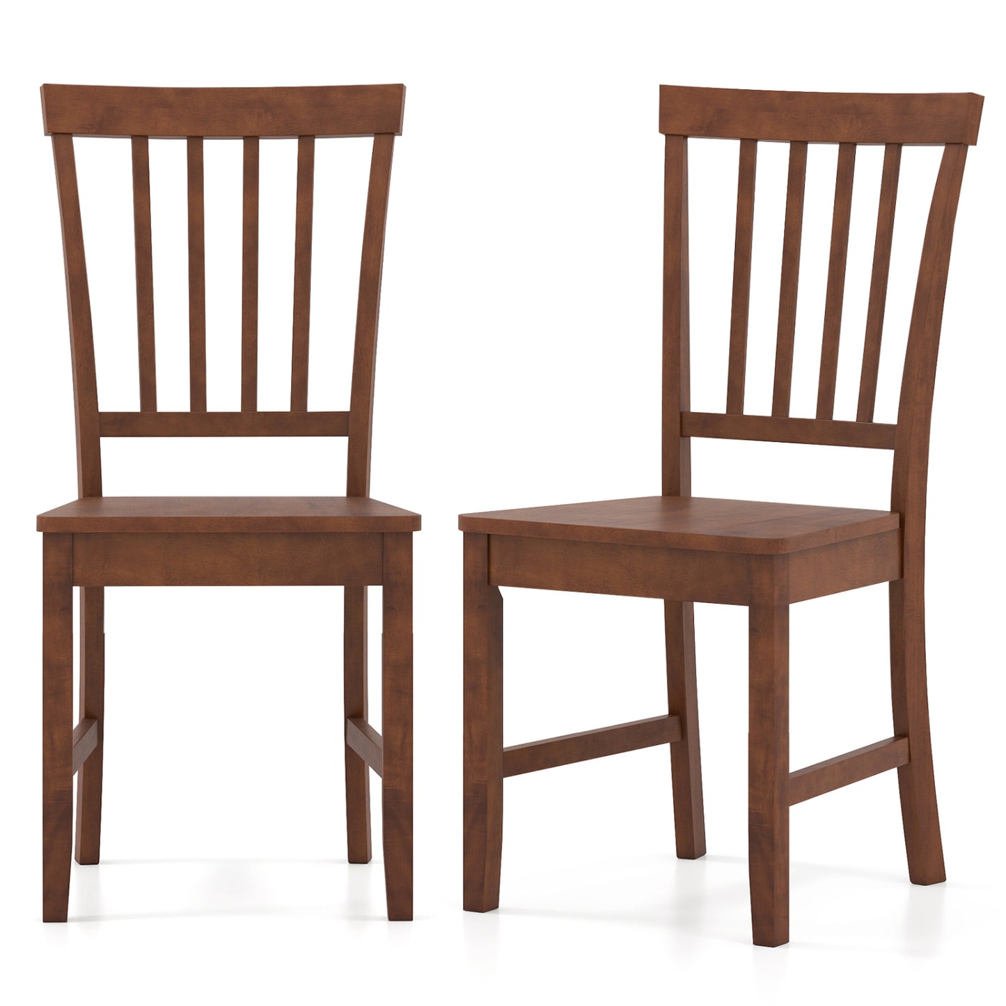 Dining Chairs Set of 2 with Solid Wooden Legs