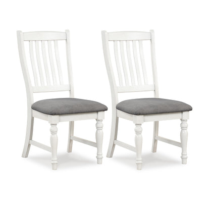 Dining Chairs Set of 2 with Solid Wood Legs