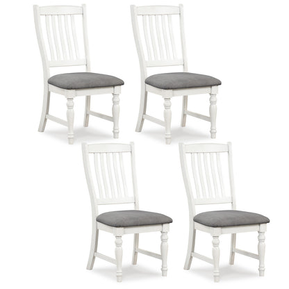 Dining Chairs Set of 2 with Solid Wood Legs