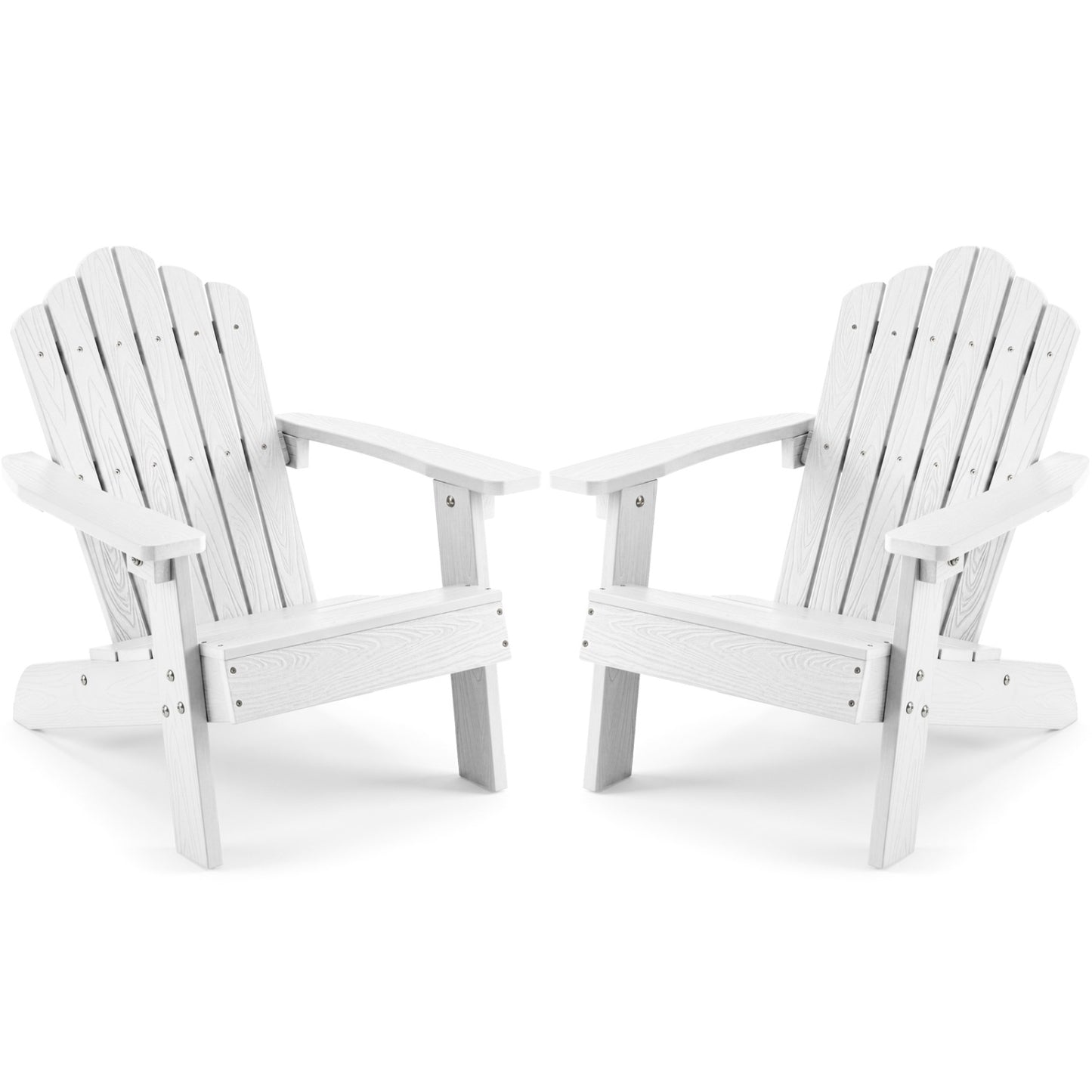 Kids Adirondack Chairs Set of 2 with High Backrest