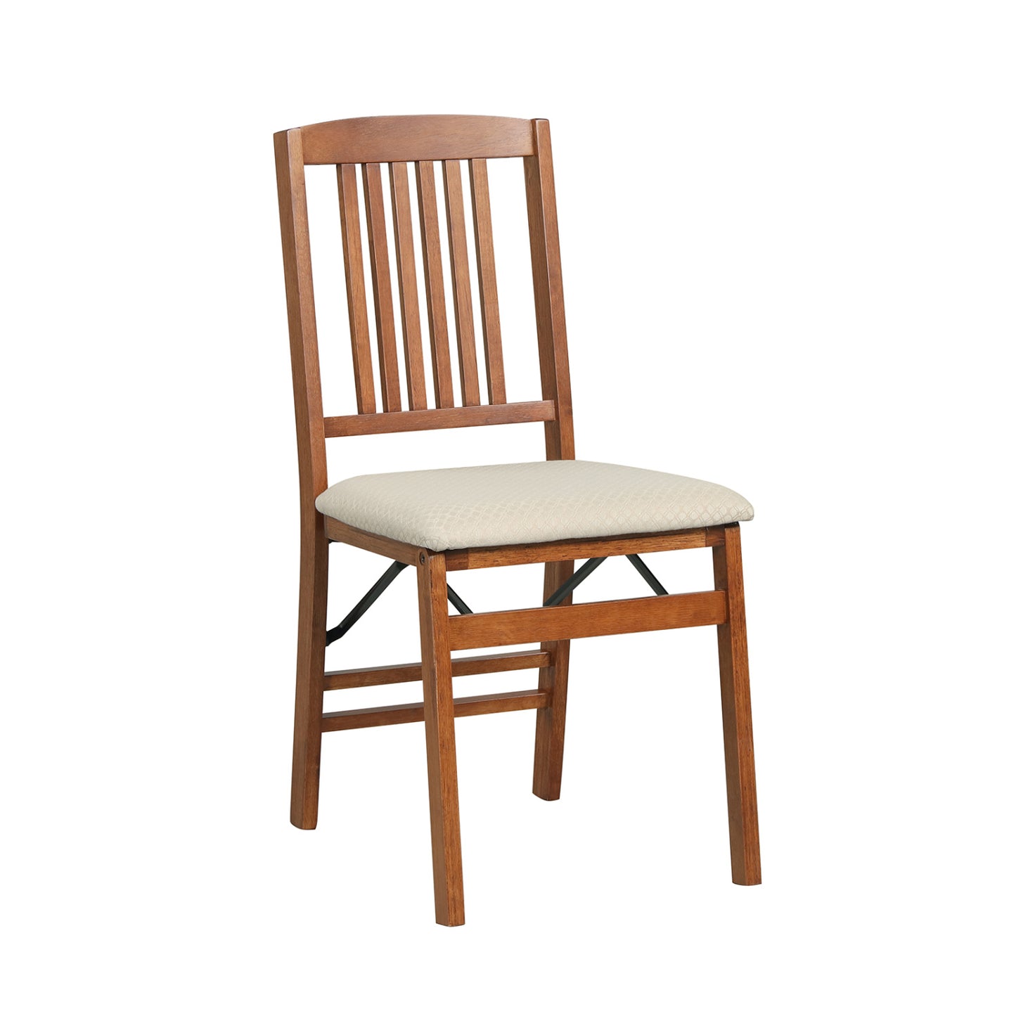 Foldable Upholstered Dining Chairs Set of 4 with Padded Seats