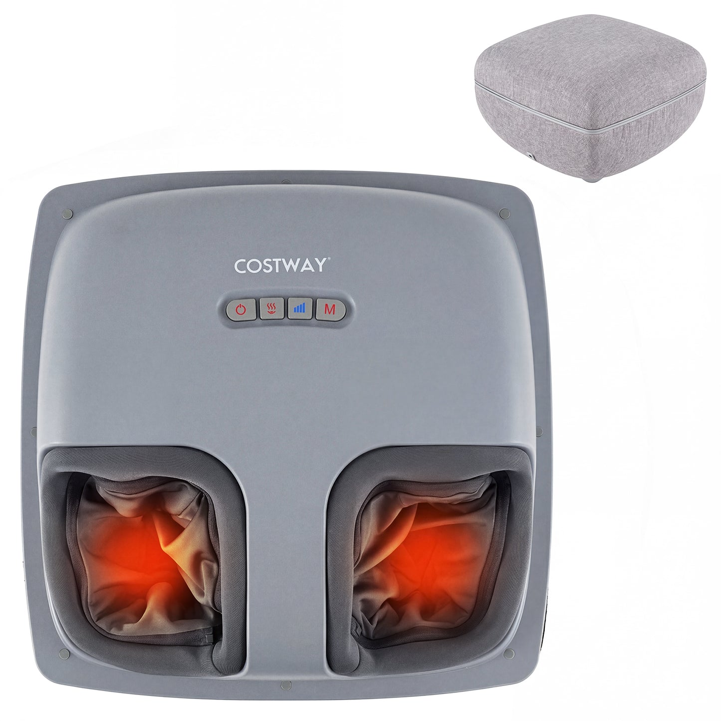 Shiatsu Foot Massager with Heat and Air Compression