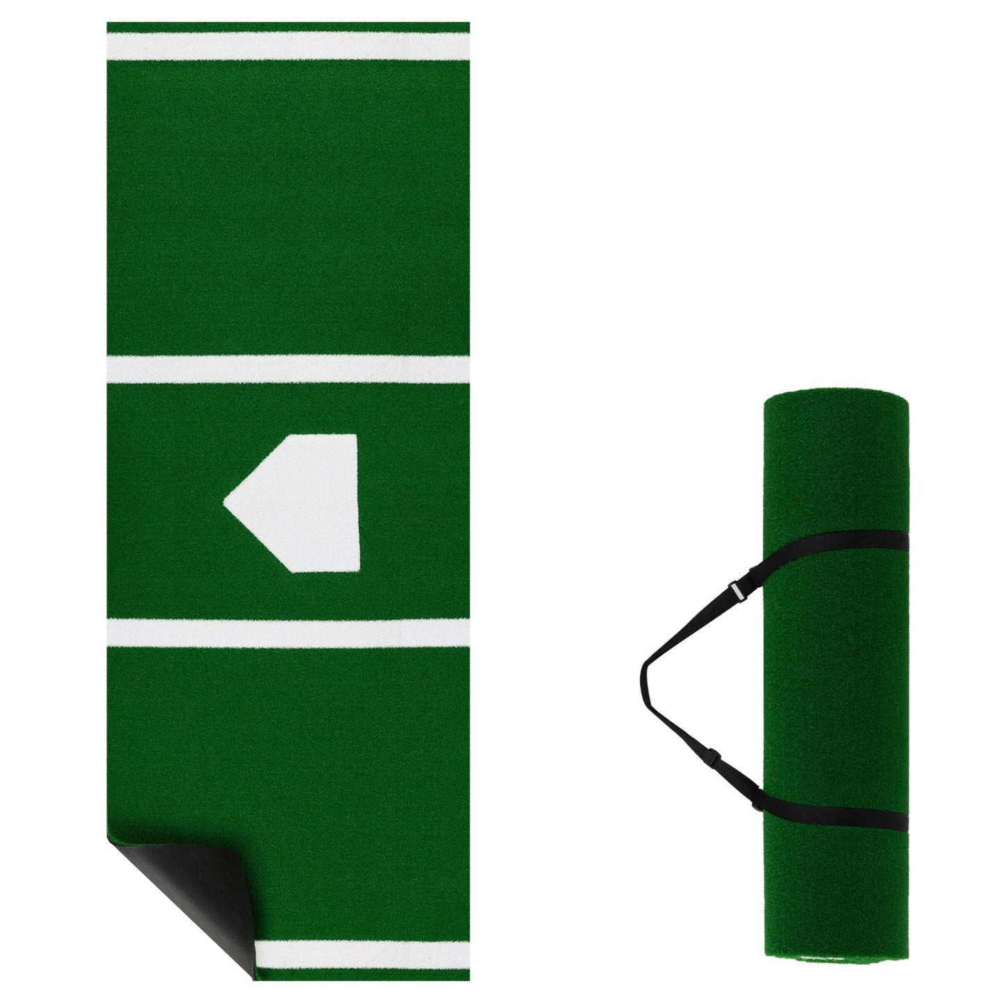 Softball Pitching Mat 10 x 3 Feet Softball Training Aid