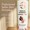 Keratin Shampoo With Pro Vitamins B5 & E | Professional Salon