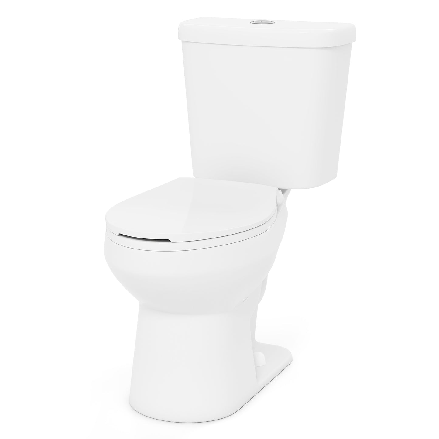 ADA Comfort Height Elongated Toilet with Dual Flush