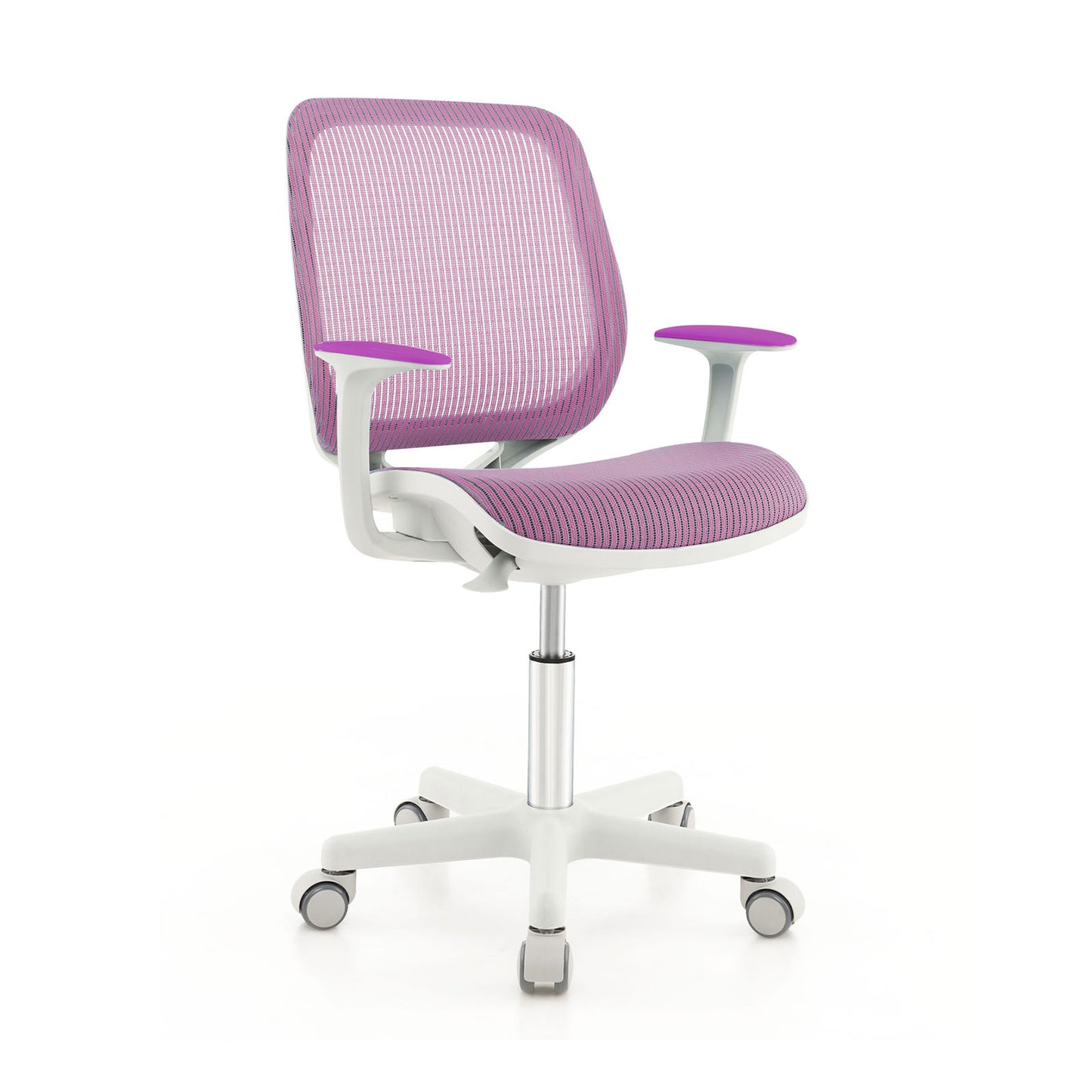 Kids Swivel Mesh Computer Chair with Adjustable Height