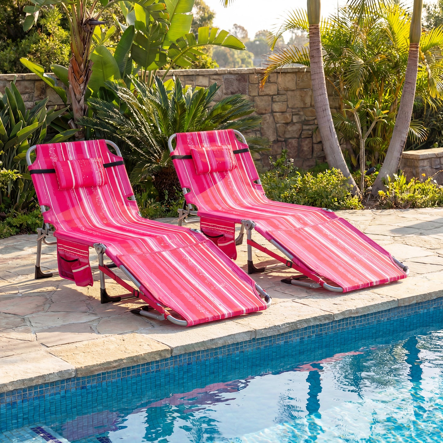 Tanning Chair with Face Hole & Adjustable Backrest - Gray