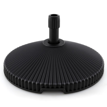 Outdoor Umbrella Base with Shell Texture - Water & Sand Fill