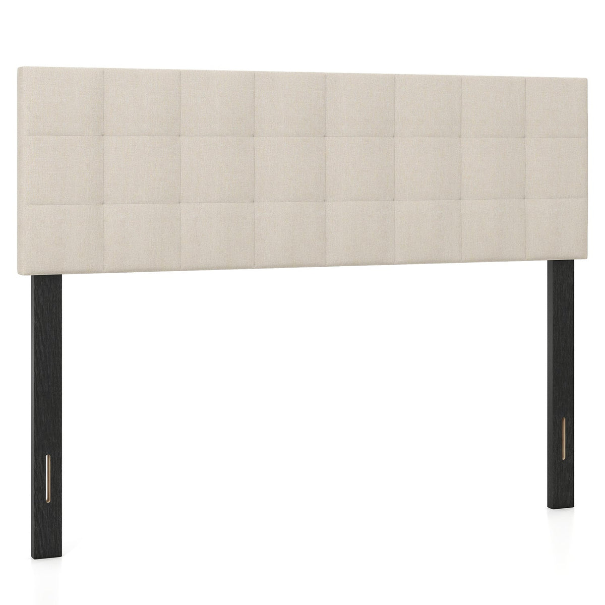 Upholstered Headboard Queen/Full Size with Adjustable Legs