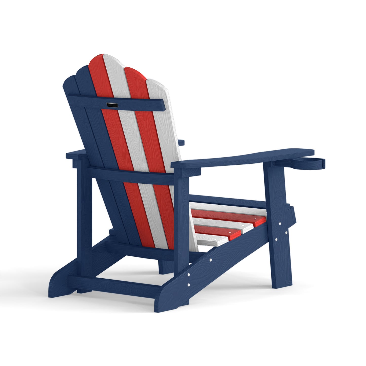 Adirondack Chair with Cup Holder - Weather Resistant HIPS