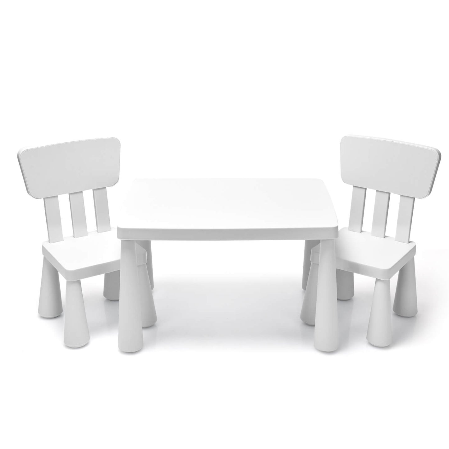 Kids Table and Chair Set - 3 Piece Multi Activity Play Set