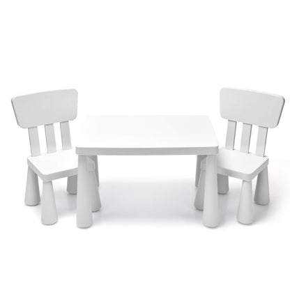 Kids Table and Chair Set - 3 Piece Multi Activity Play Set