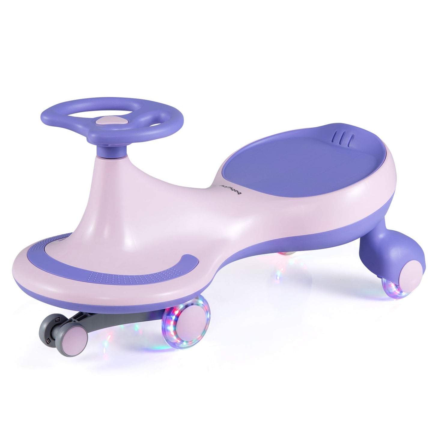 Wiggle Car Ride-on Toy with Flashing Wheels