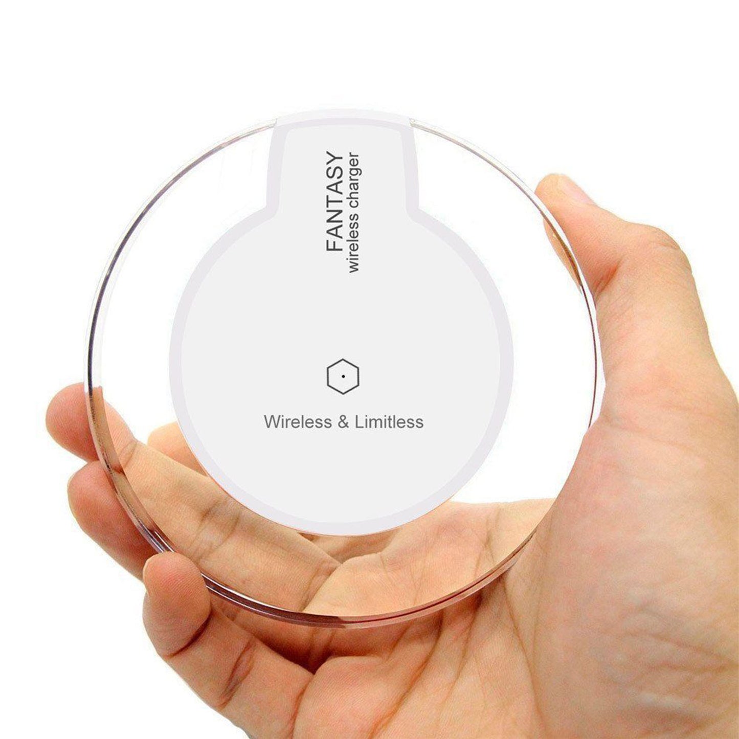 Qi Wireless Charging Pad - Mini Compact Design