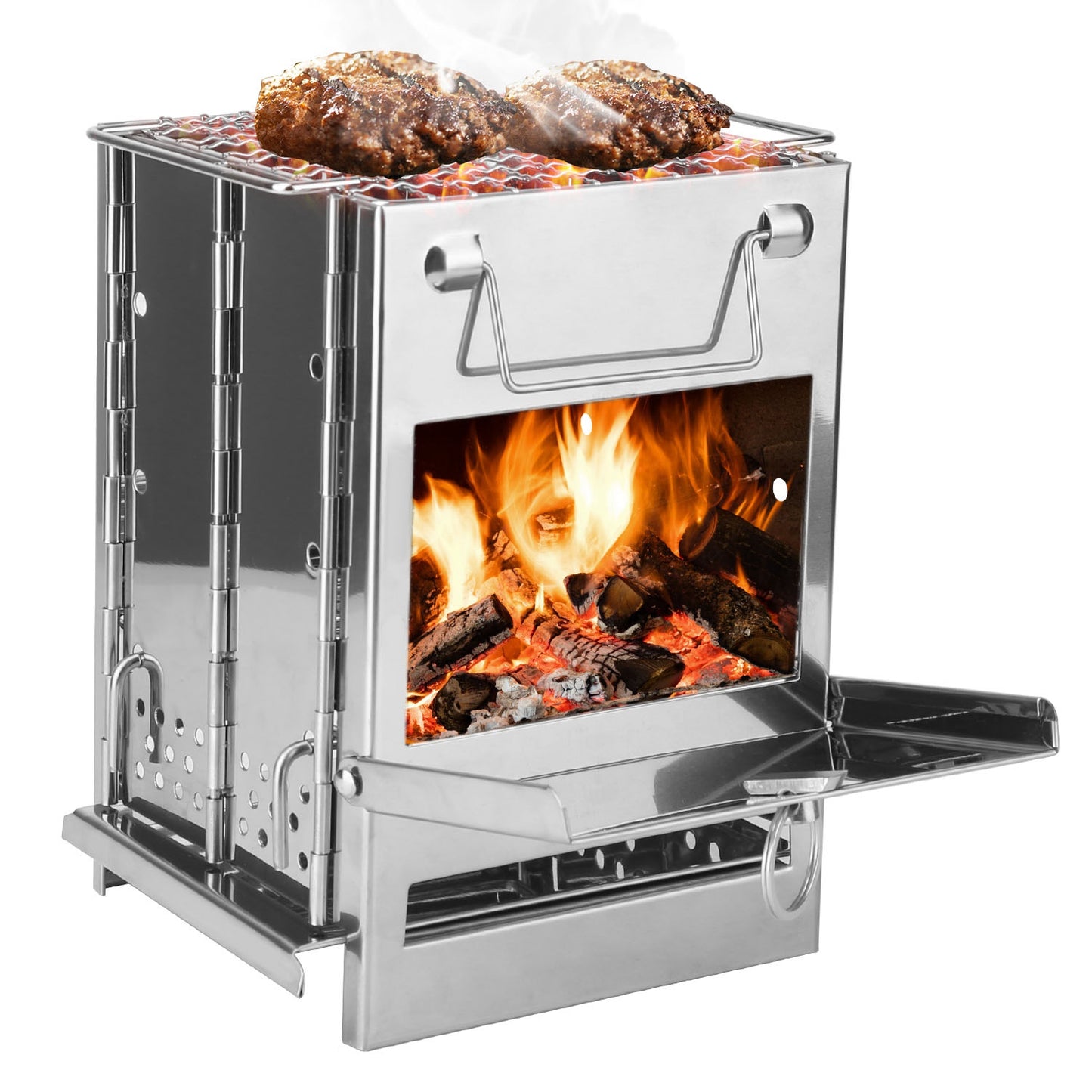 Portable Folding Camping Stove with Carry Bag