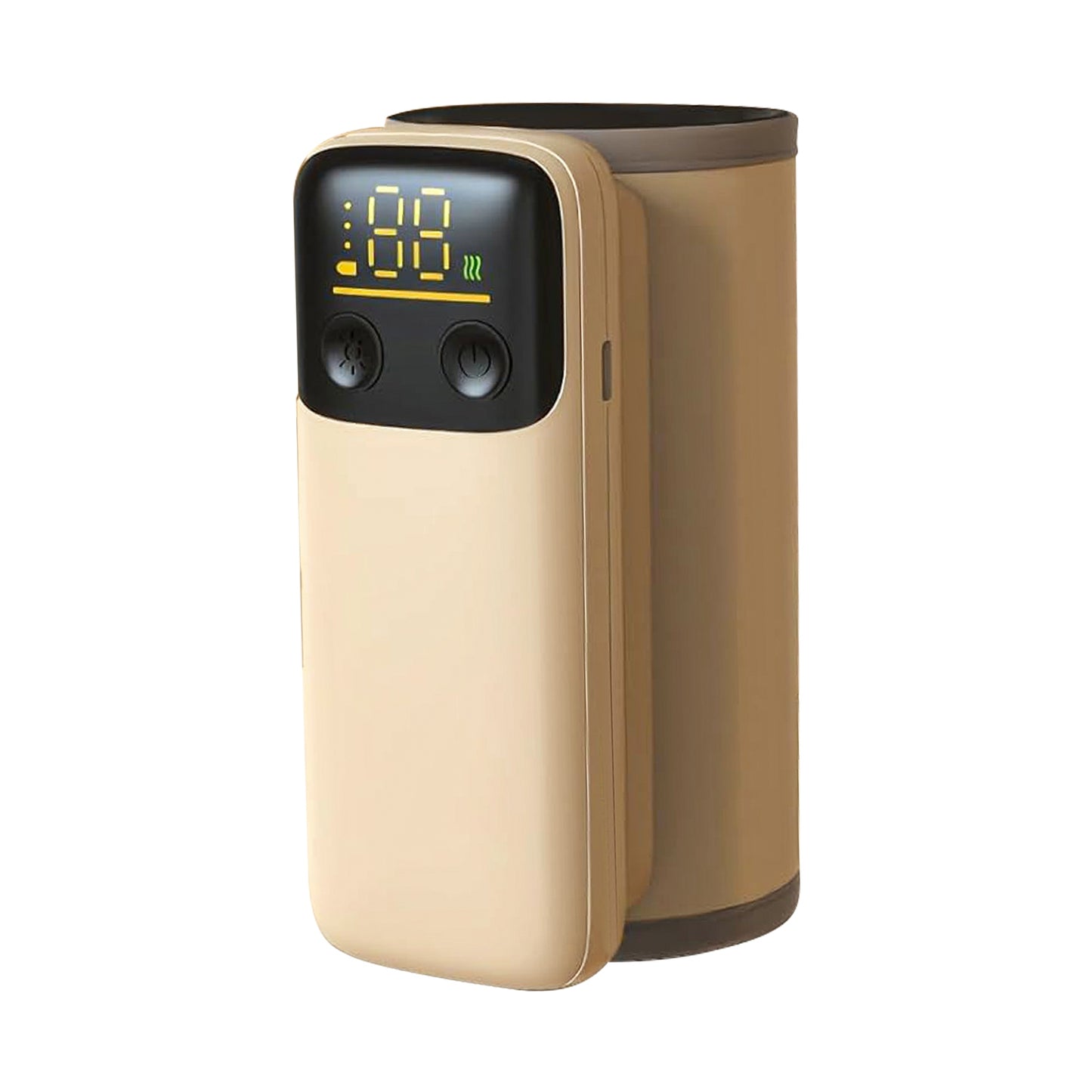 Portable Baby Bottle Warmer with Night Light & 6 Heat Levels