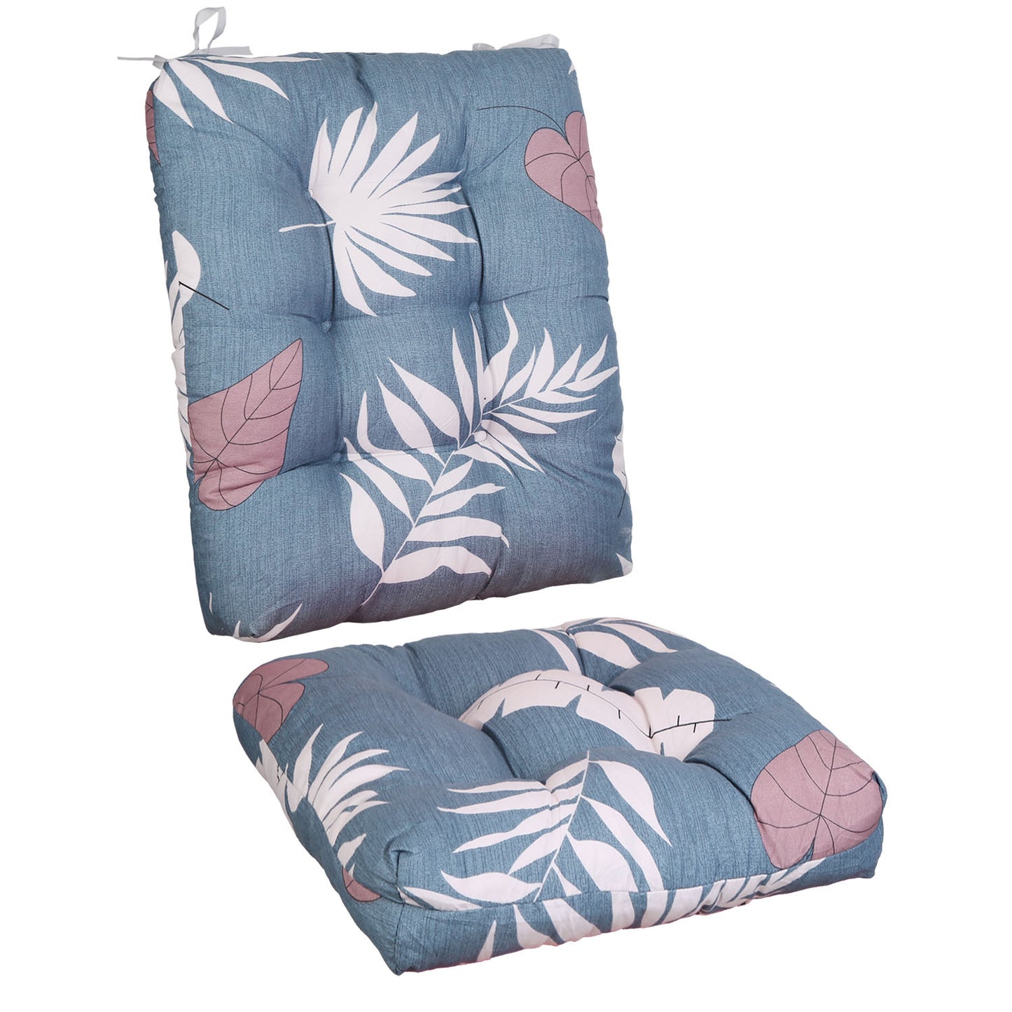 Rocking Chair Cushion Set - Waterproof with Non-Slip Ties