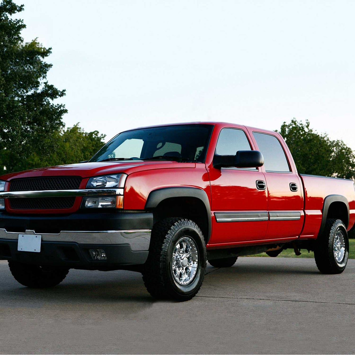 Pocket Style Fender Flares for 07-13 Chevy Silverado 1500-3500HD