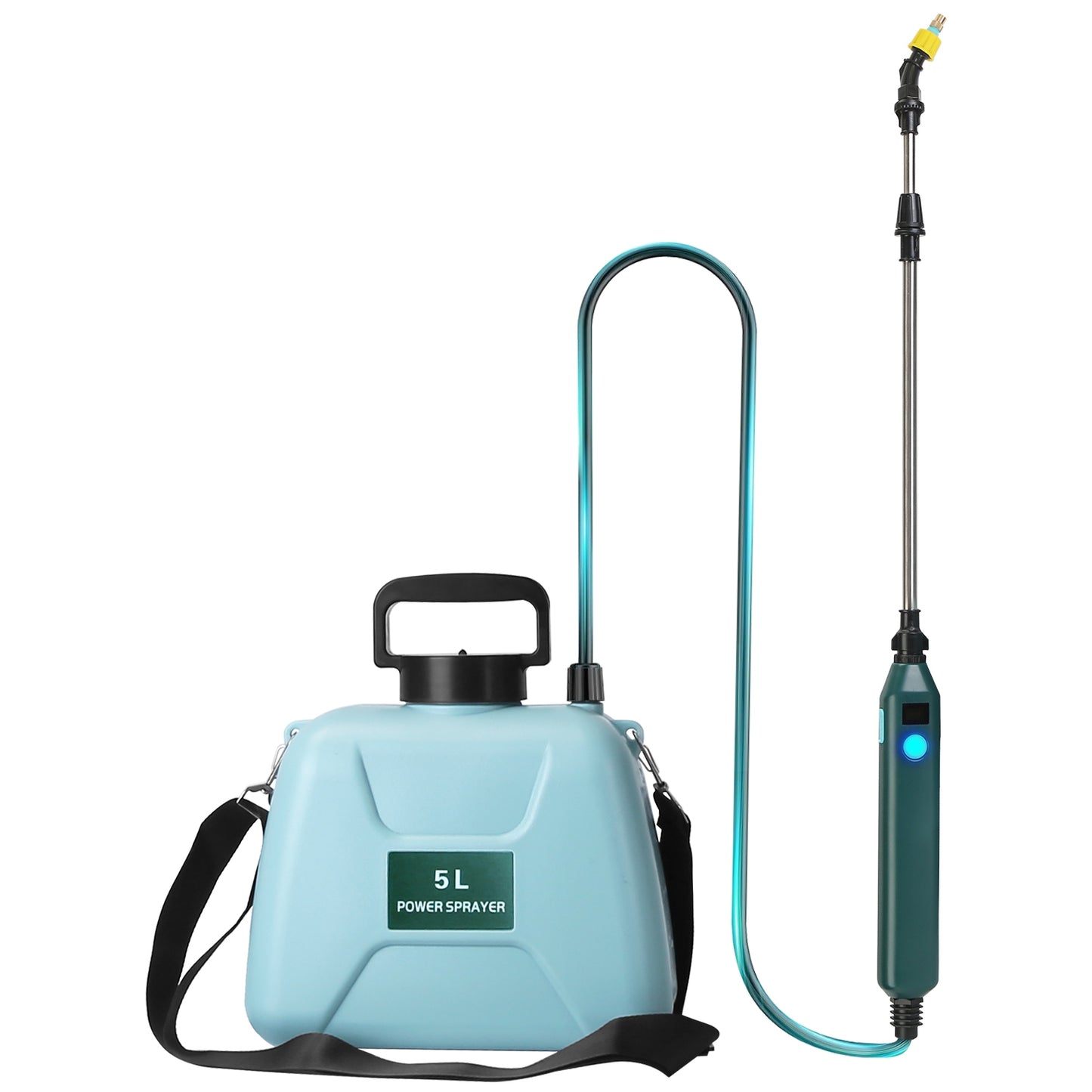 Electric Garden Sprayer 5L Battery Powered with Telescopic Wand
