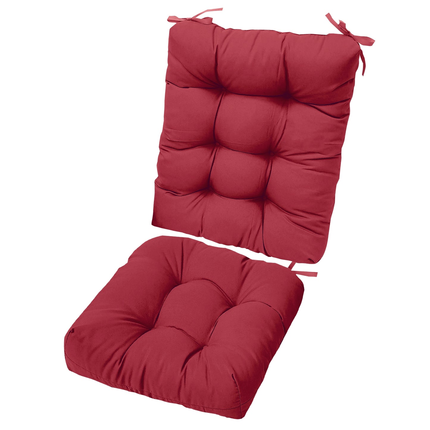 Rocking Chair Cushion Set - Waterproof with Non-Slip Ties