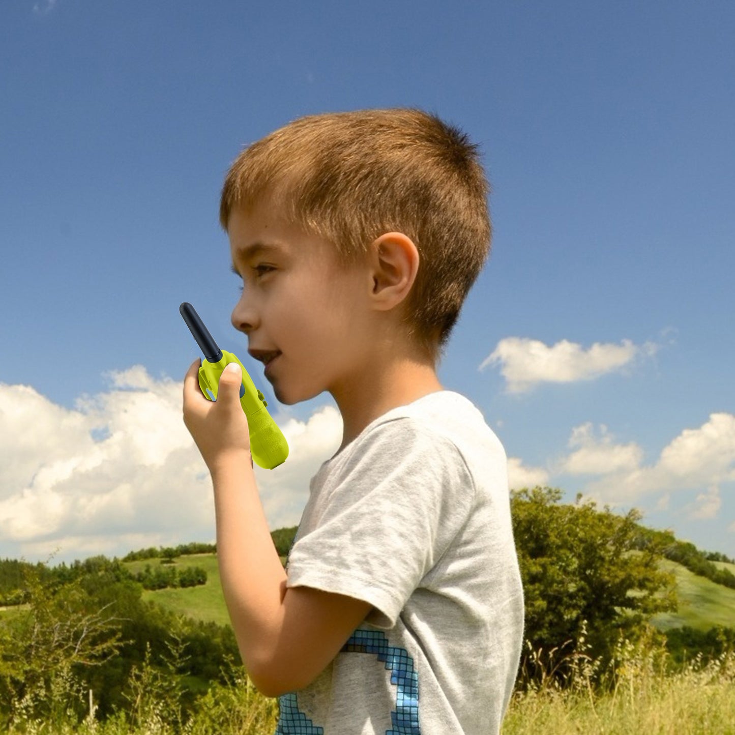 Kids Walkie Talkies 22 Channels 2-Way Radio with LCD Display