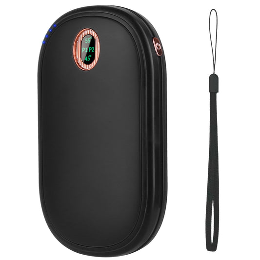 Rechargeable Hand Warmer with Power Bank & Digital Display