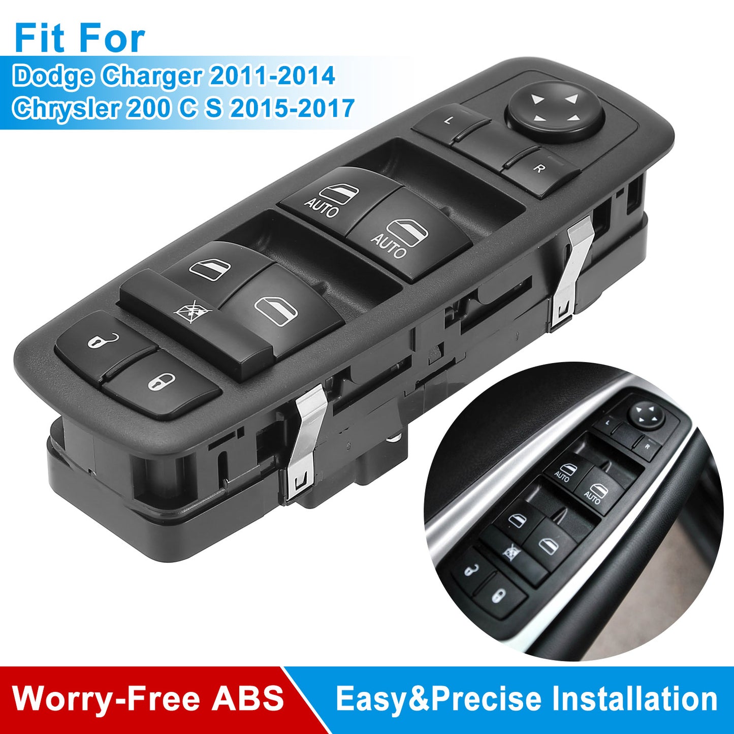 Master Power Window Switch for Dodge Charger & Chrysler 200