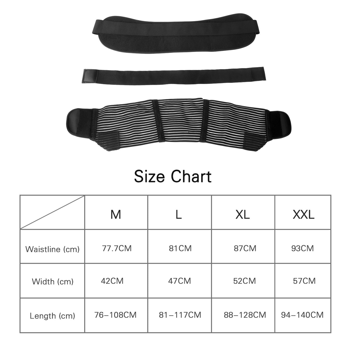 Maternity Support Belt - Pregnancy Back & Belly Band 2XL