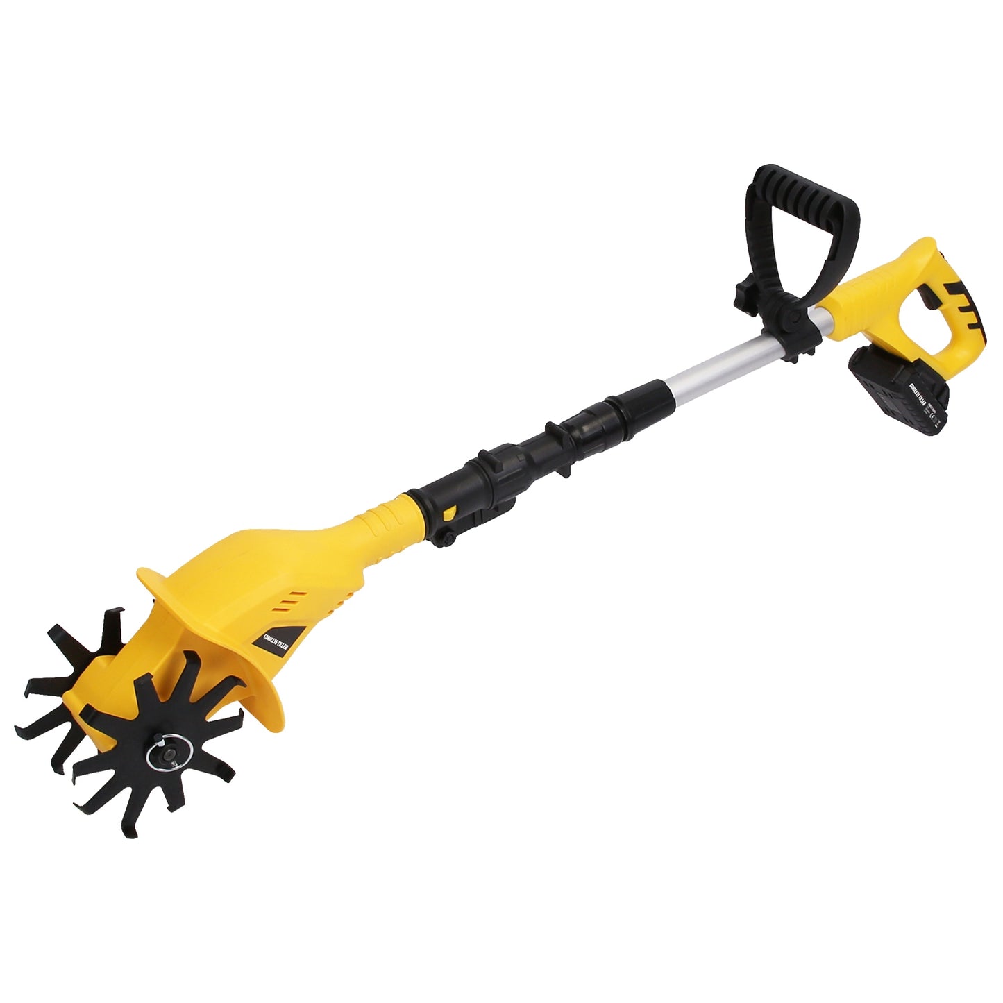 Cordless Electric Garden Tiller 20V Battery Powered Cultivator
