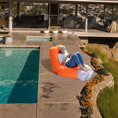 Inflatable Lounger Air Sofa with Portable Carry Bag
