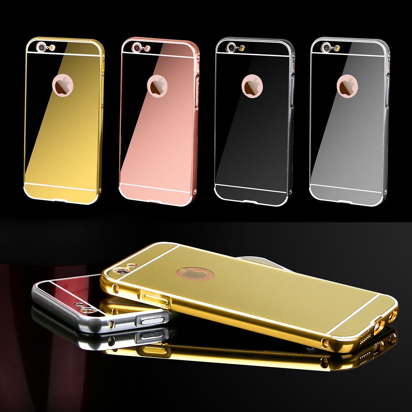 Mirror Case for iPhone 6 Plus/6s Plus - Slim Shock-Resistant