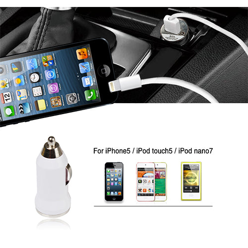 iPhone 5 Charging Kit with 2 Cables, Wall & Car Charger