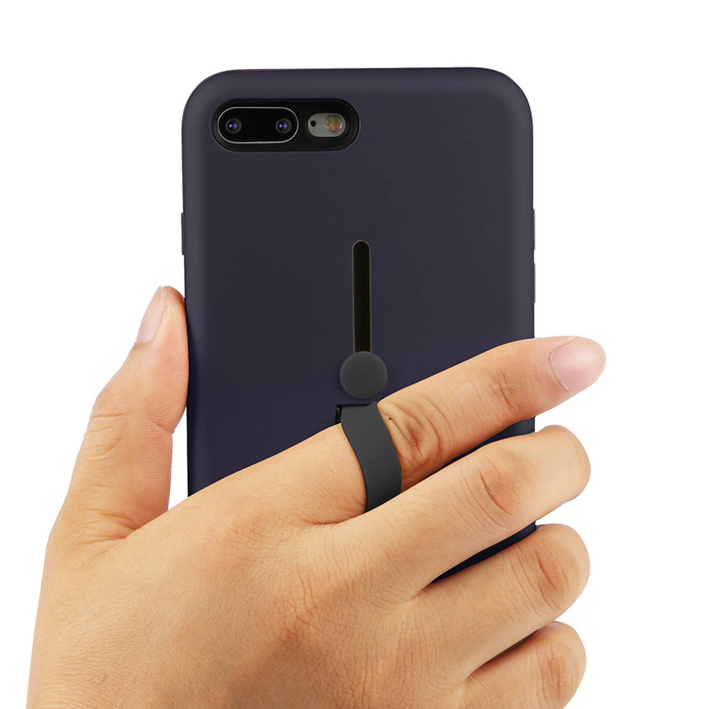 iPhone 8 Plus Case with Kickstand - Rugged Slim Snap-On