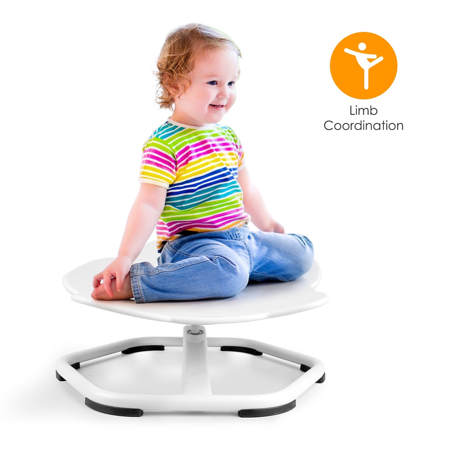Kids Sensory Swivel Chair for Balance & Coordination Training