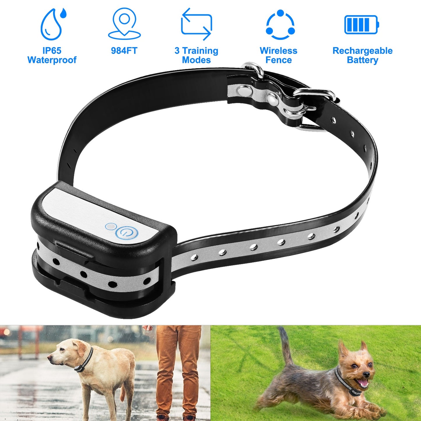 Dog Training Collar Receiver - Waterproof Rechargeable