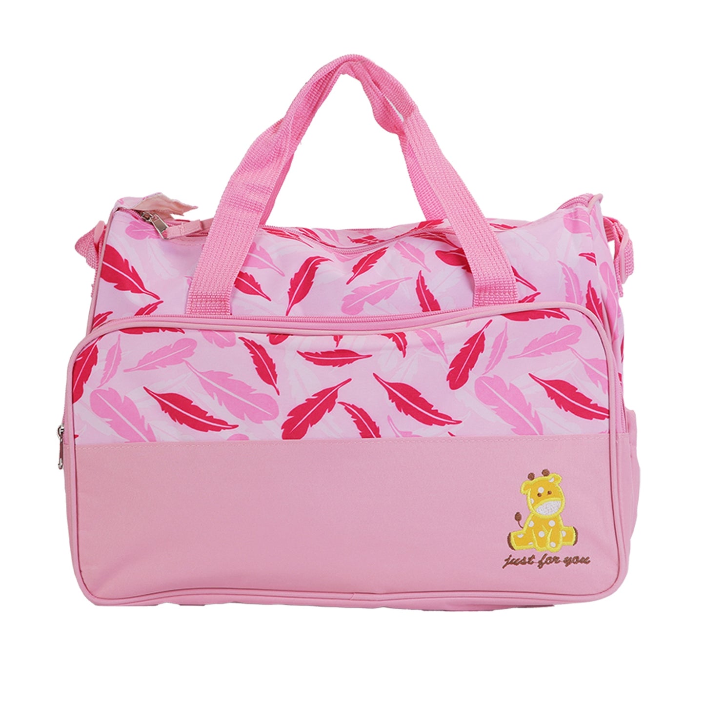5-Piece Diaper Bag Set with Bottle Bag and Changing Pad