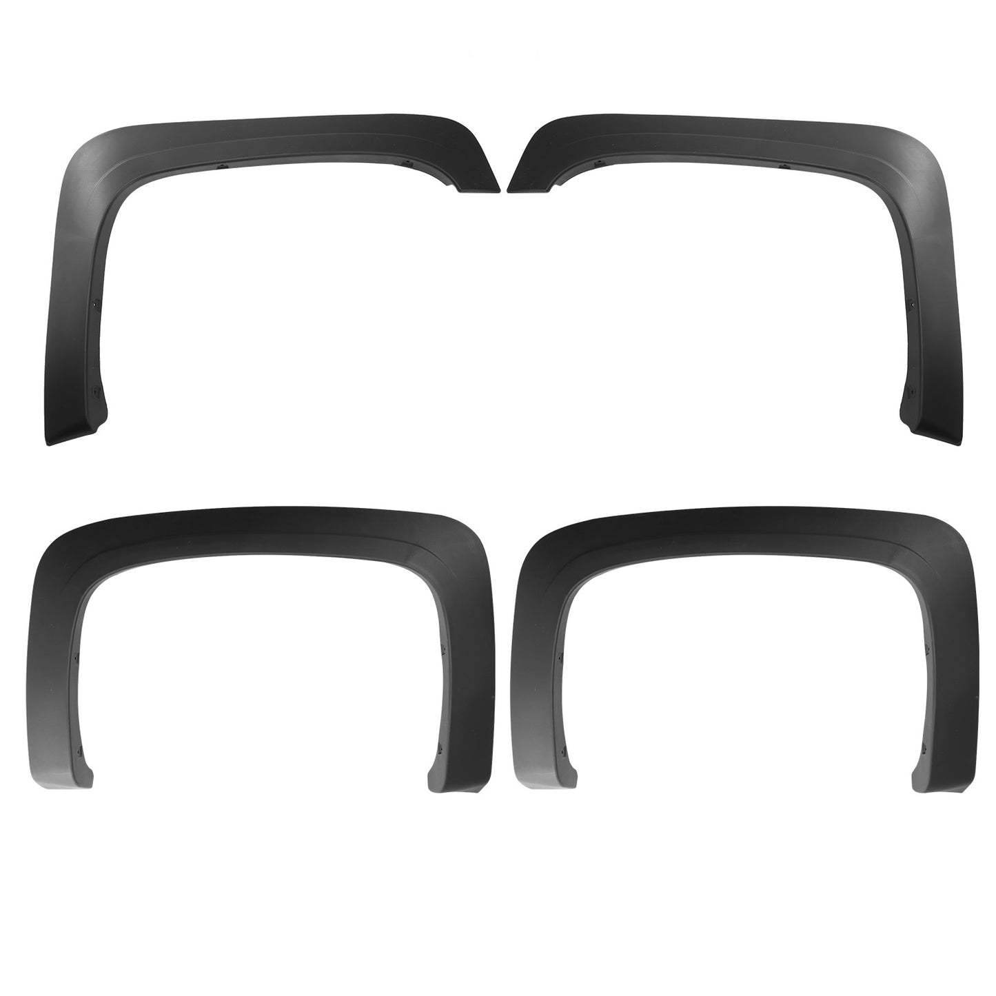 Pocket Style Fender Flares for 07-13 Chevy Silverado 1500-3500HD
