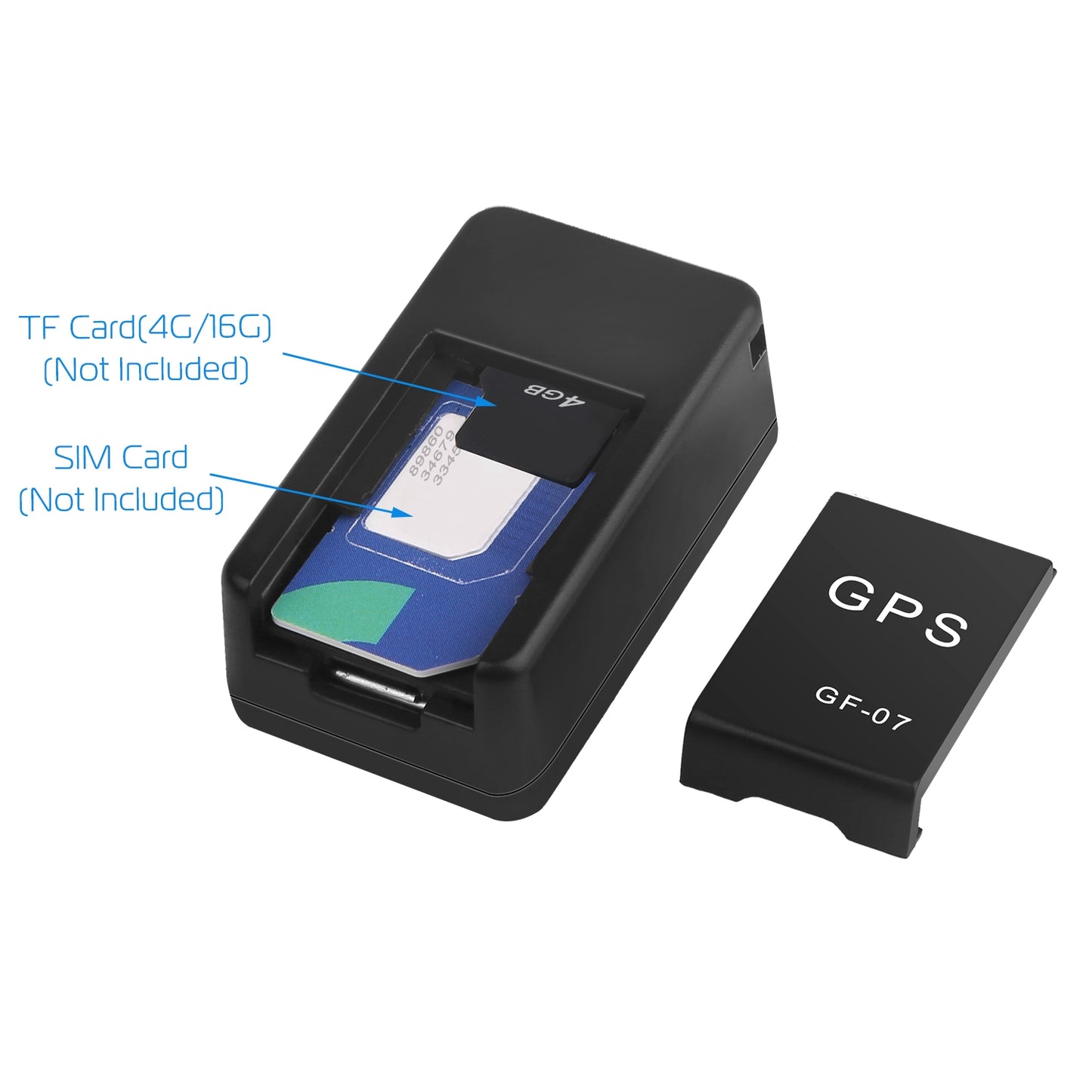 GPS Tracker with Magnetic Mount for Vehicles and Pets