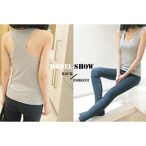 Women's Ribbed Racerback Tank Tops 12-Pack Multi-Color Set