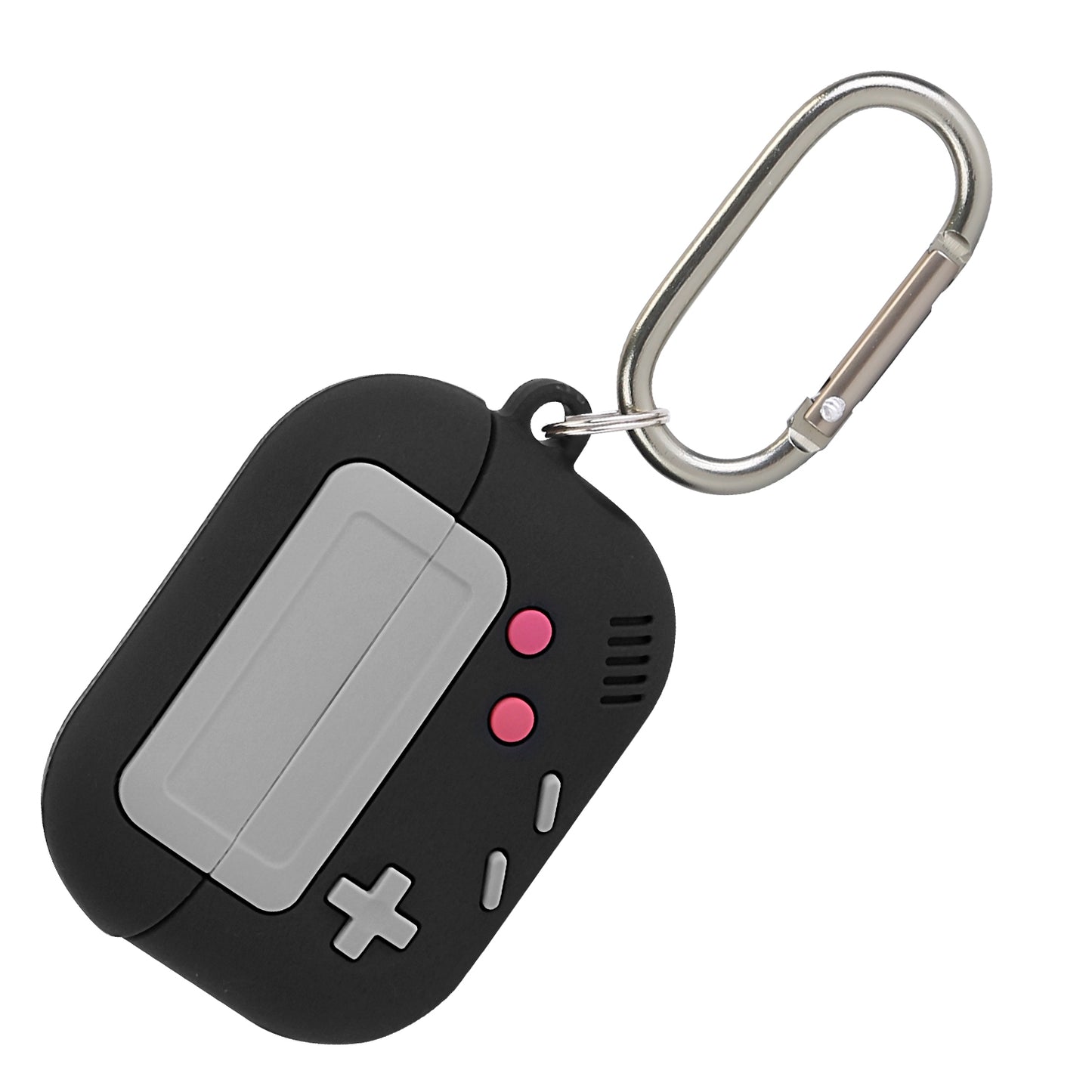 Silicone Case for AirPods Pro with Carabiner Clip