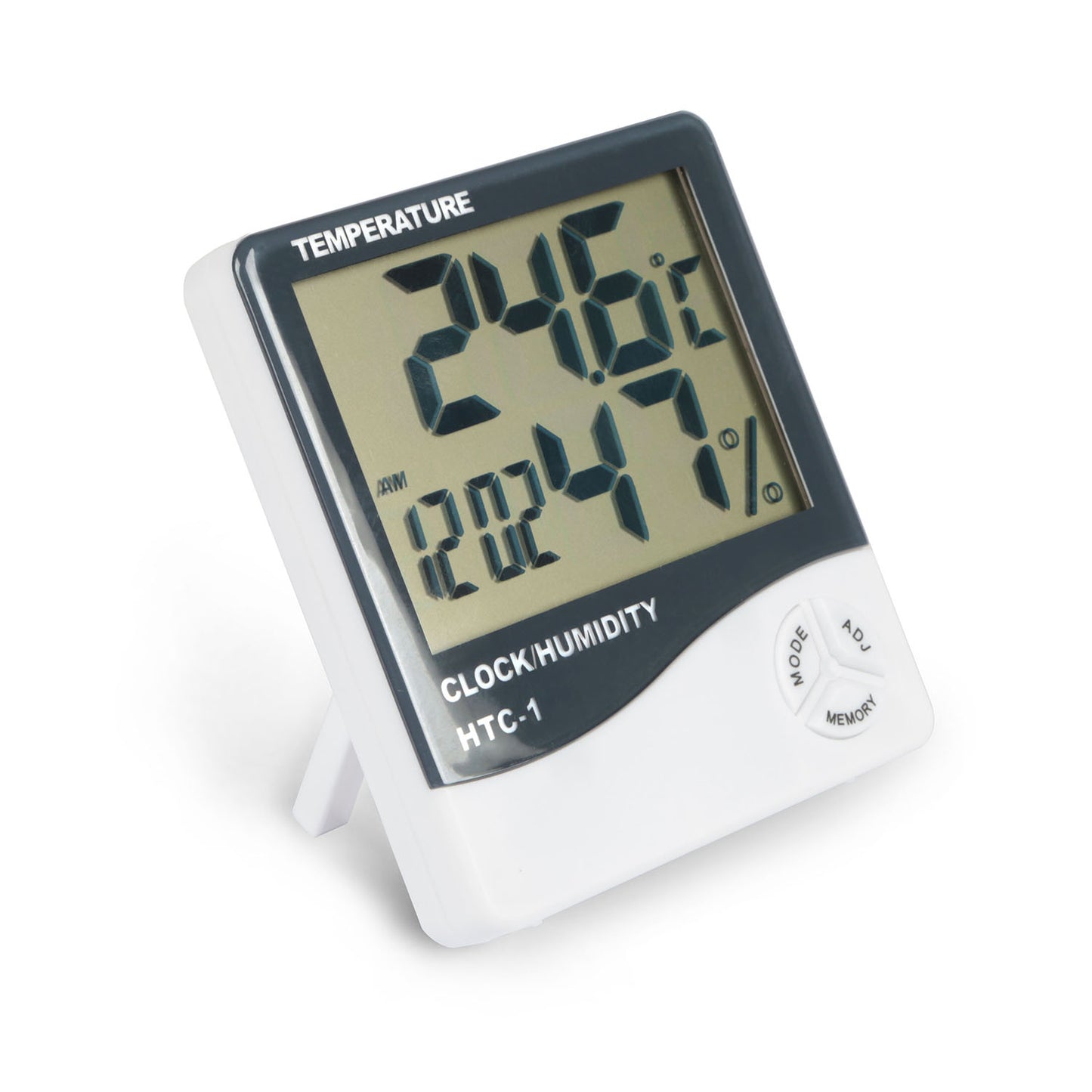 Digital Thermometer Hygrometer with Clock and Alarm Function