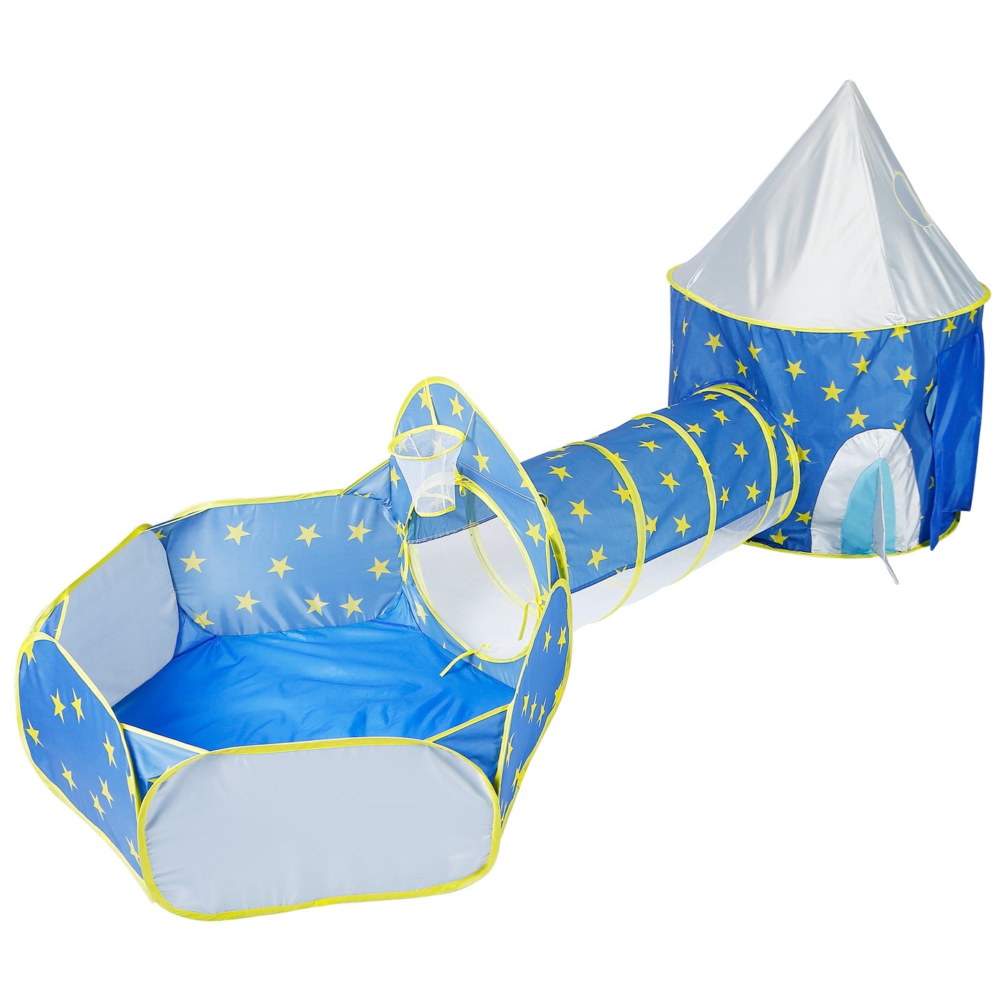 Kids Play Tent 3-in-1 with Tunnel and Ball Pit